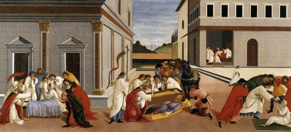 Three Miracles of St Zenobius by Sandro Botticelli